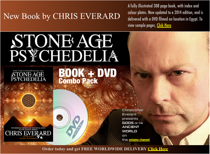 Stone Age Psychedelia is a 308 page book written by British author CHRIS EVERARD - which is delivered with a free one hour DVD presented by CHRIS EVERARD