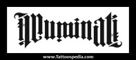 Illuminati Ambigram Tattoos 1